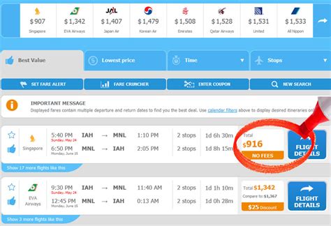 flights manila to houston